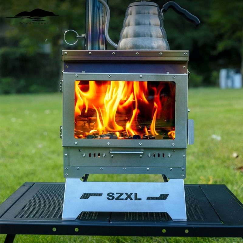 Outdoor Camping Oven - Камин на дровах, камин-печь, уличная печь