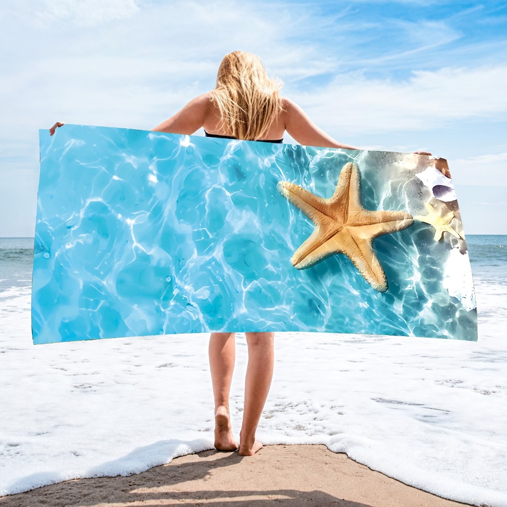 Outdoor Camping Blanket - Пляжное полотенце из микрофибры 27,5x55 дюймов