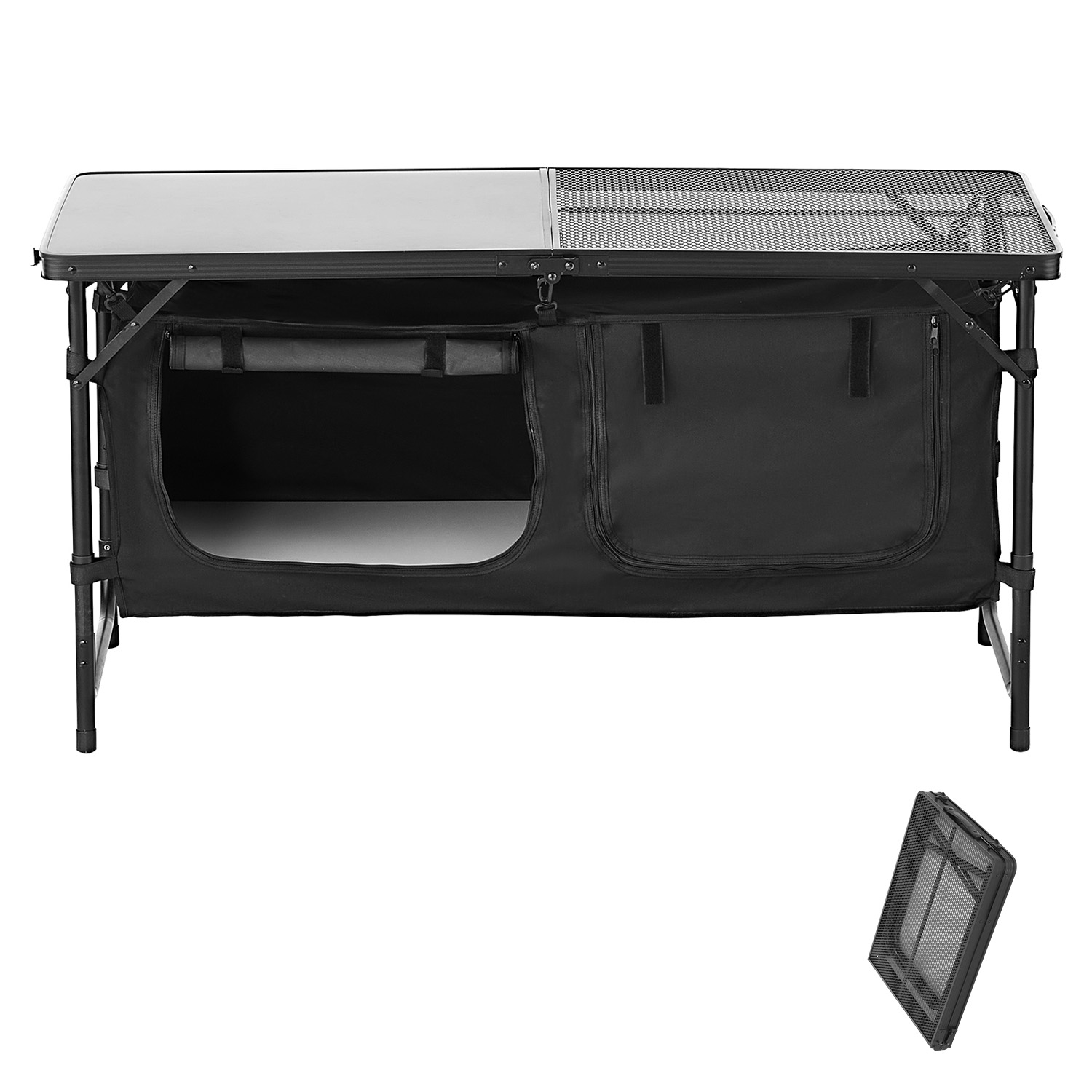 Outdoor Camping Cooking Table - Кемпинговый кухонный стол SucceBuy, легкий алюминиевый