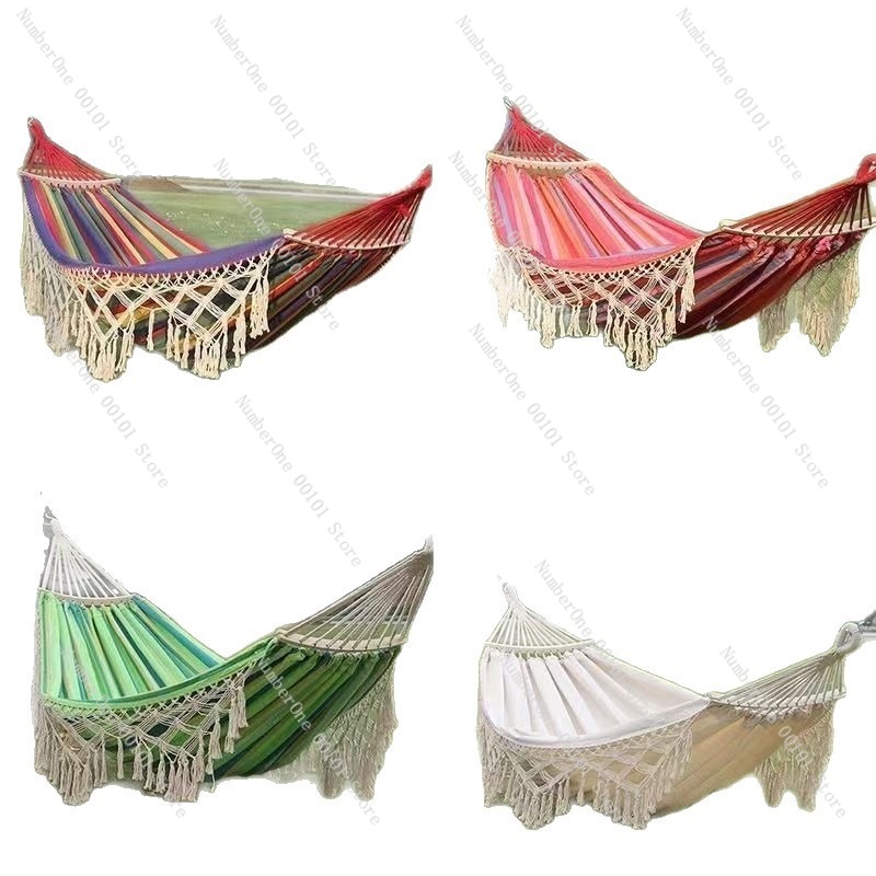 Camping Hammock - Двухместный гамак из плотной ткани с