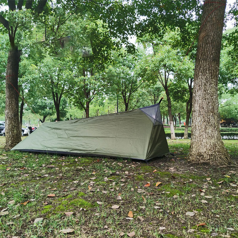 Outdoor Camping Sleeping Bag - Одноместная палатка-спальник без каркаса, ультралегкая, для