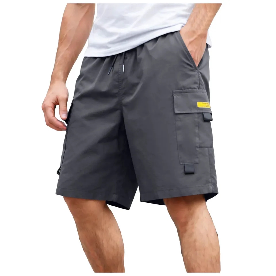 Camping Outdoor Clothing - Мужские летние шорты-карго, модные свободные шорты