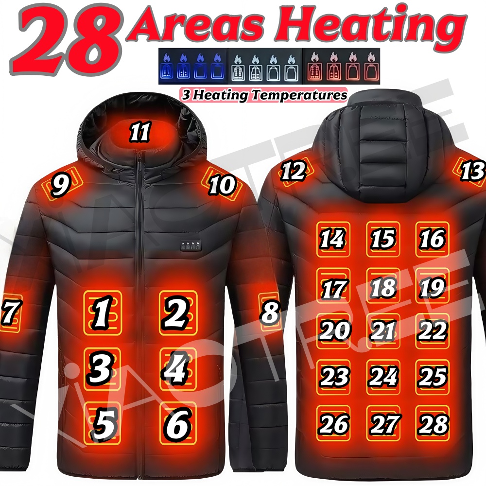 Camping Outdoor Clothing - 28-зонная мужская и женская куртка с