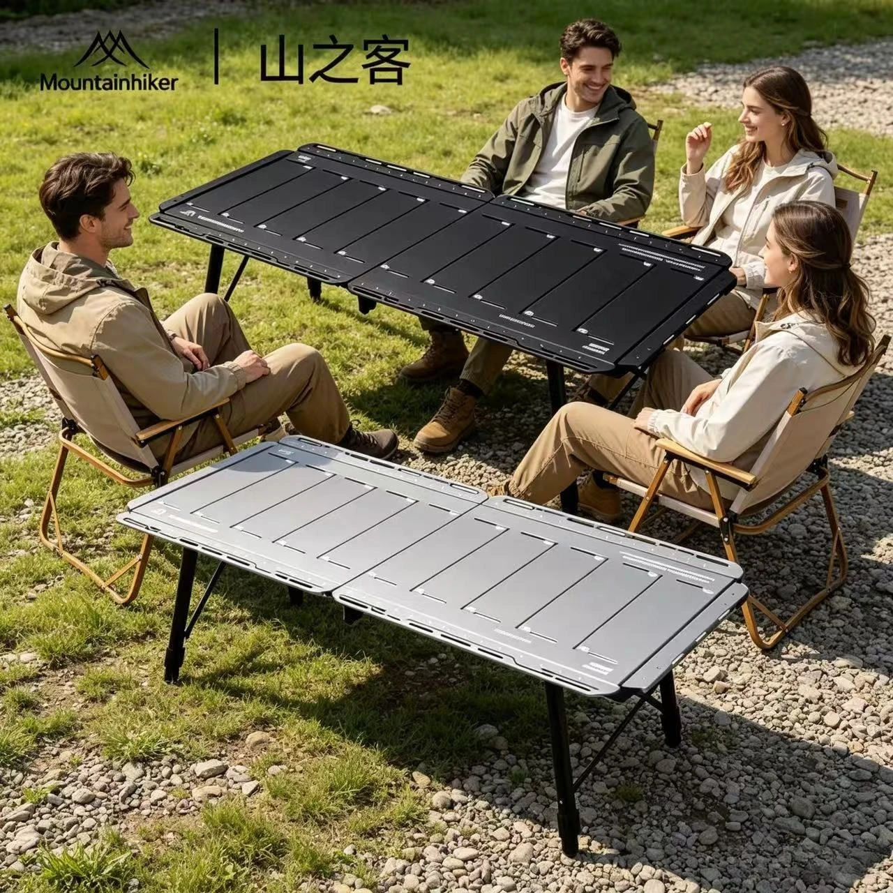 Outdoor Camping Cooking Table - Новый стол IGT Mountainhiker, 5 секций,