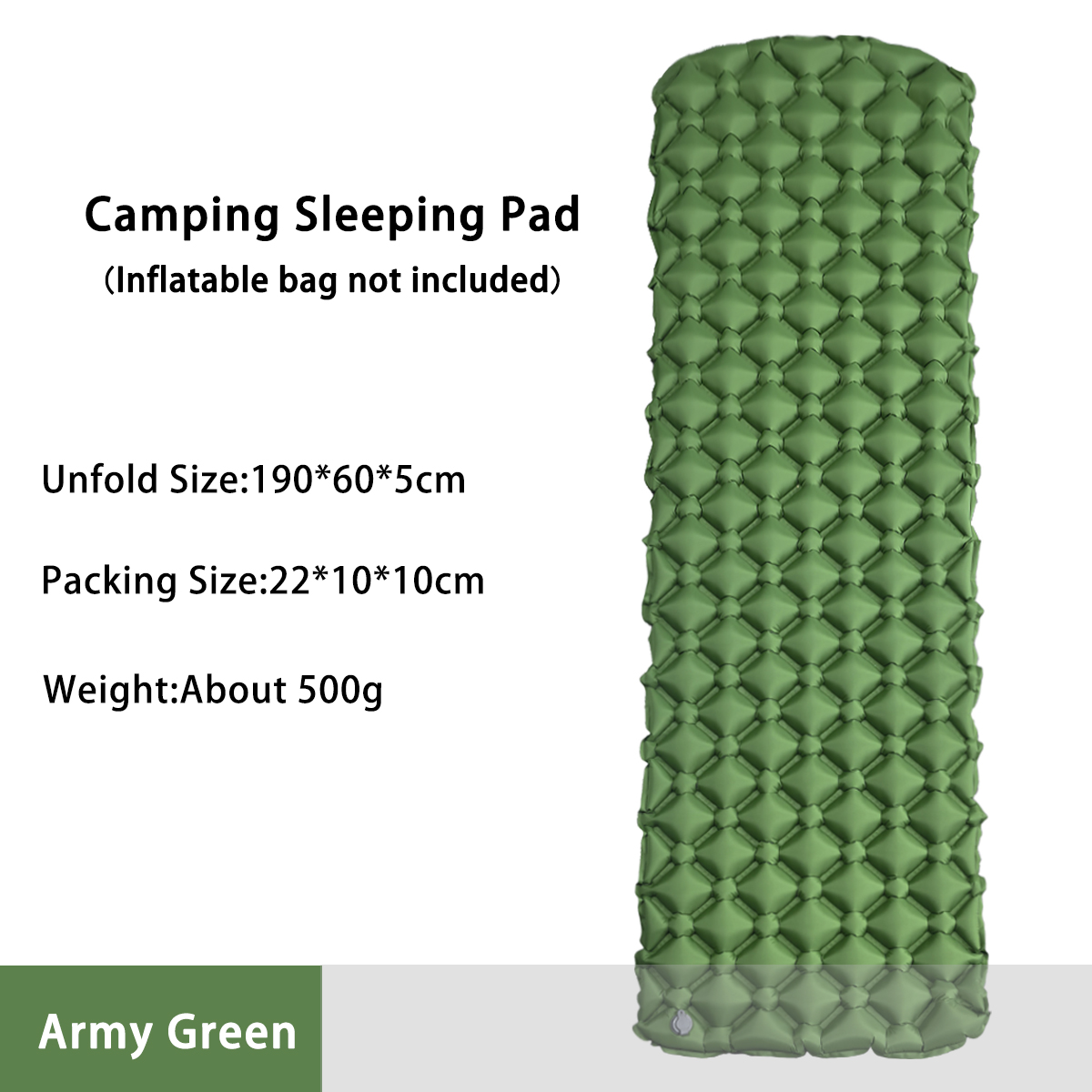 Outdoor Camping Rugs - Надувной матрас для кемпинга, складная походная