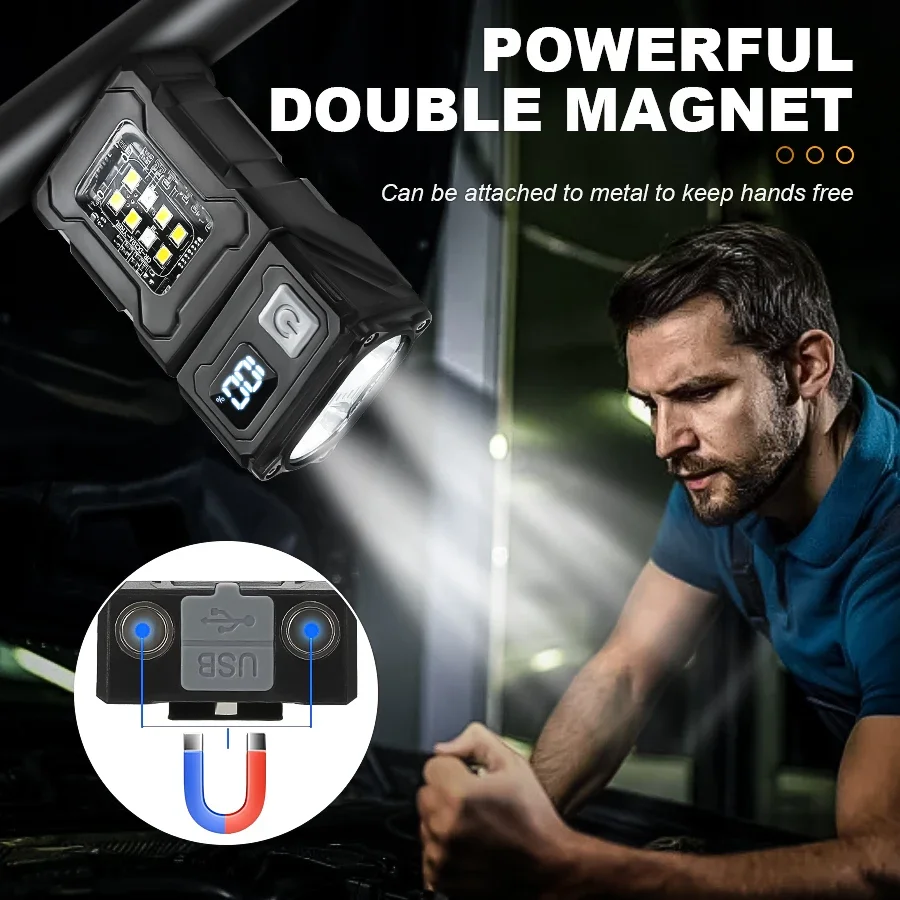 Мини-портативный светодиодный  – обзор и цена Battery Outdoor Camping