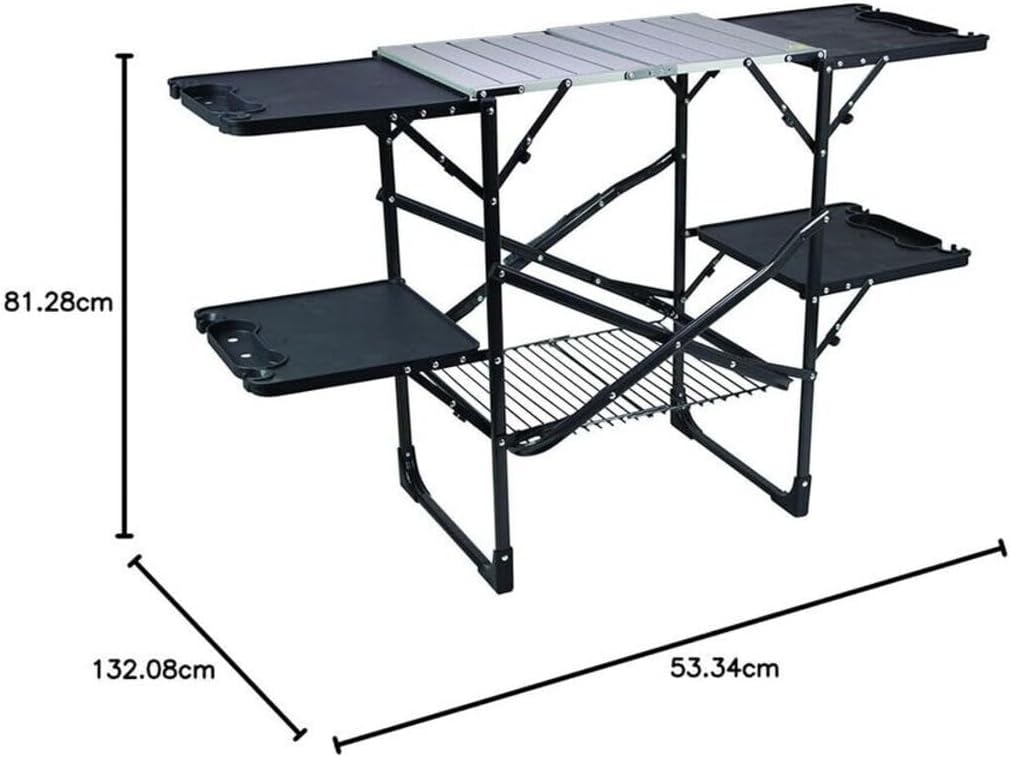 Складной портативный кухонный  – обзор и цена Outdoor Camping Cooking Table