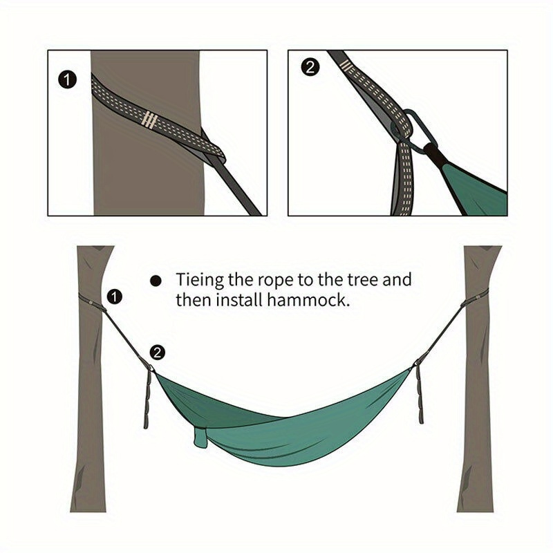2/4-компонентные прочные караб – обзор и цена Camping Hammock