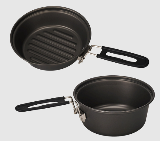 Легкий набор походной посуды и – обзор и цена Outdoor Camping Cooking Set