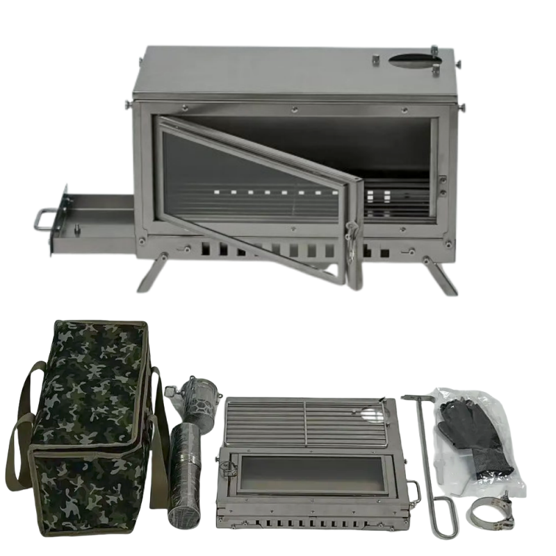 Дровая печь, палатка, складная – обзор и цена Outdoor Camping Oven