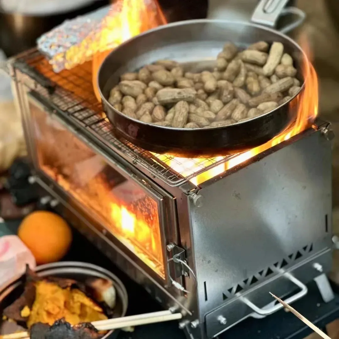Дровая печь, палатка, складная – обзор и цена Outdoor Camping Oven