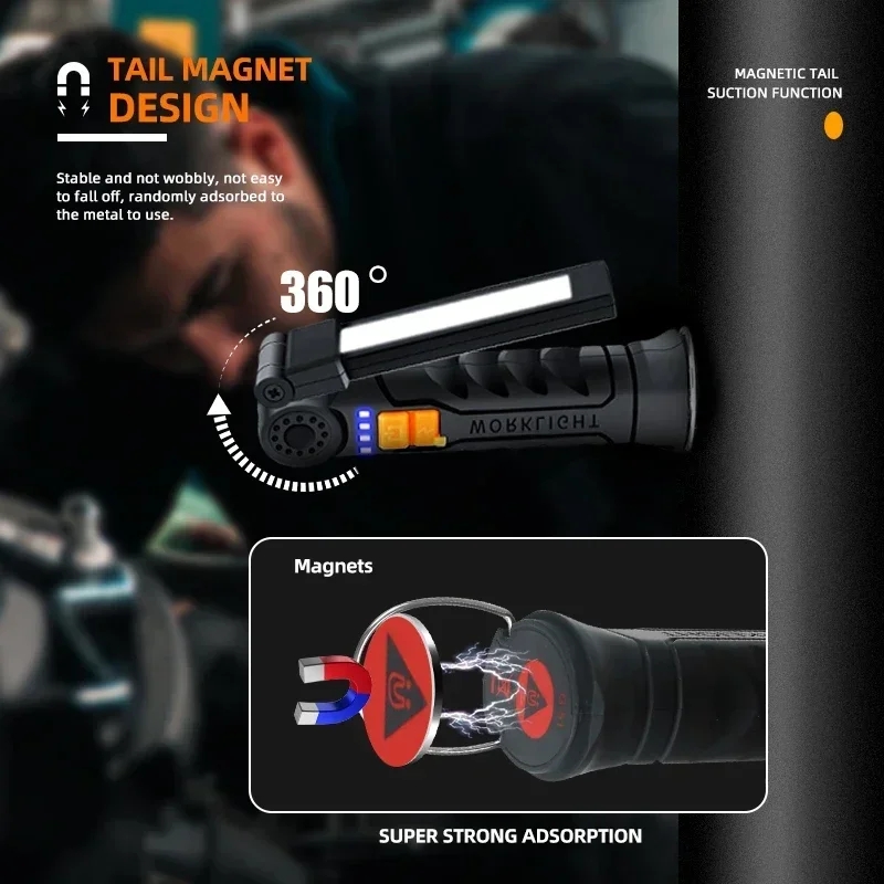 Портативный светодиодный фонар – обзор и цена Battery Outdoor Camping