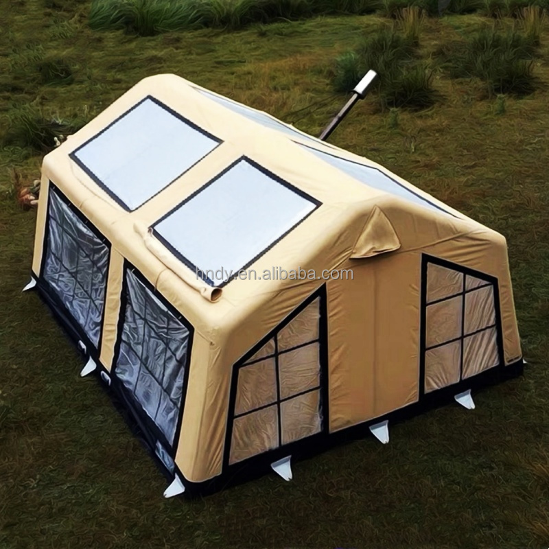 Большая надувная палатка для к – обзор и цена Outdoor Inflatable Camping Tent With Air Pump