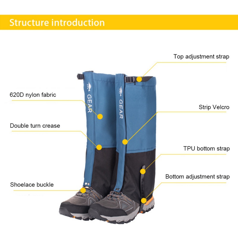 Водонепроницаемые зимние легги – обзор и цена Trekking Gaiters