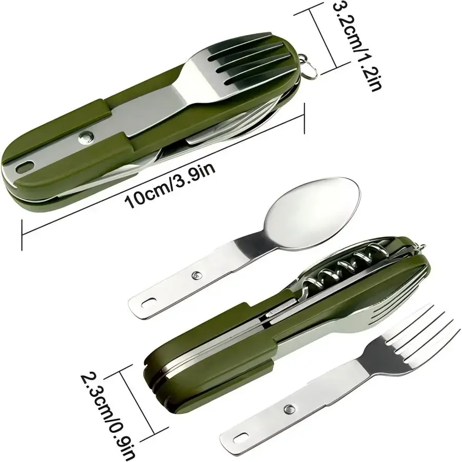 Набор для кемпинга 5-в-1 из не – обзор и цена Outdoor Camping Essential Gear