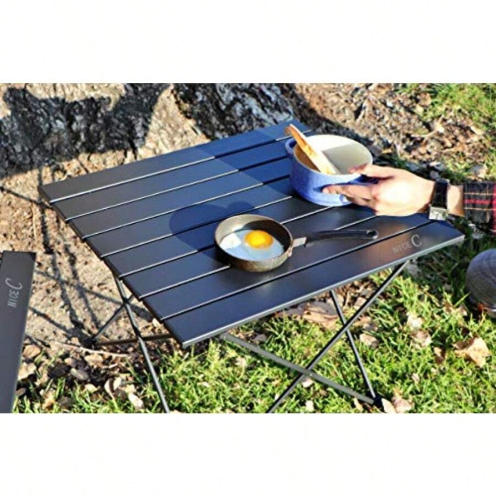 Ультралегкий складной алюминие – обзор и цена Outdoor Camping Cooking Table