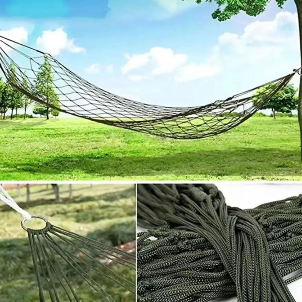 Гамак Meshy из нейлоновой вере – обзор и цена Camping Hammock