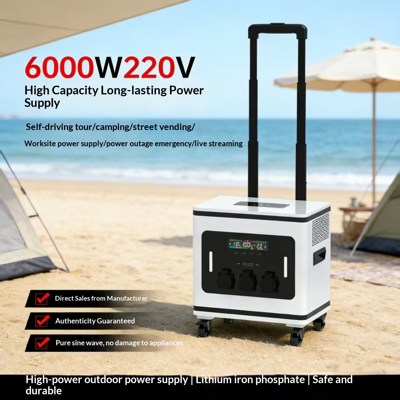 Литий-ионный аккумулятор для у – обзор и цена Battery Outdoor Camping