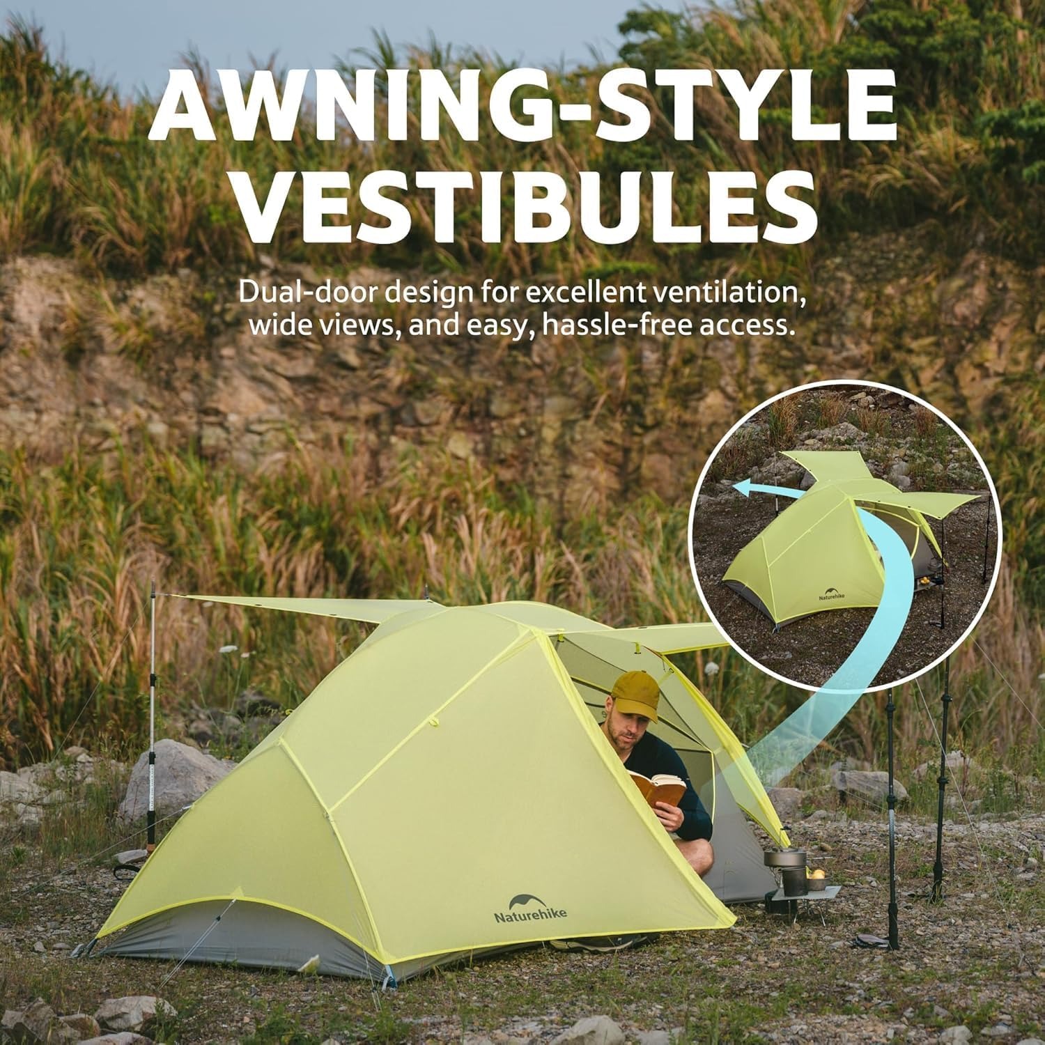 Палатка Naturehike Star River  – обзор и цена Ultralight Ground Sheet
