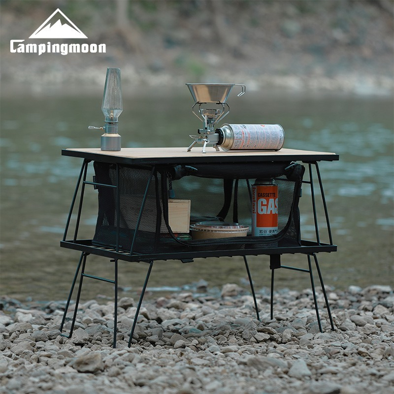 CAMPINGMOON T-230 Портативный  – обзор и цена Outdoor Camping Table With Storage