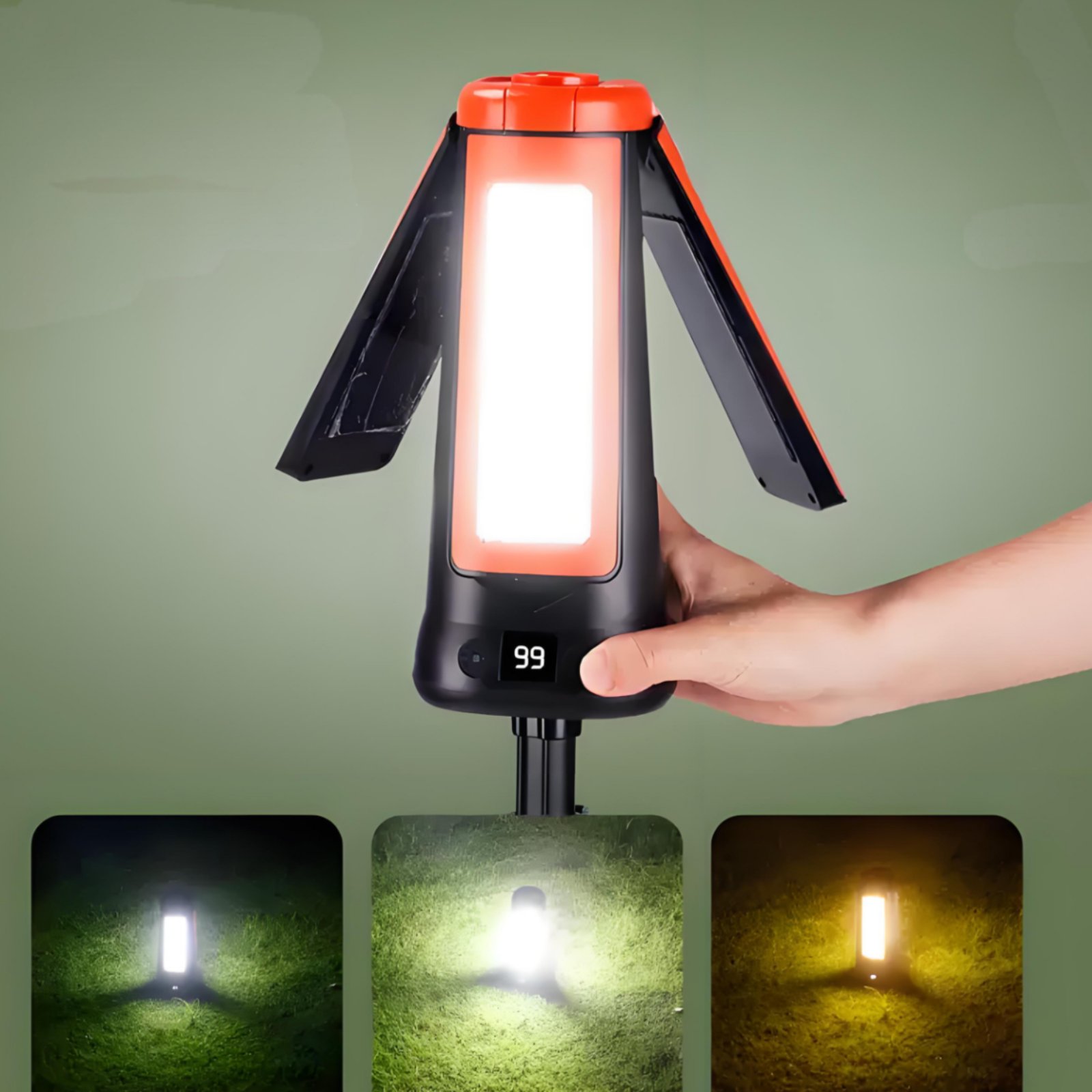 Телескопическая лампа для пала – обзор и цена Battery Outdoor Camping