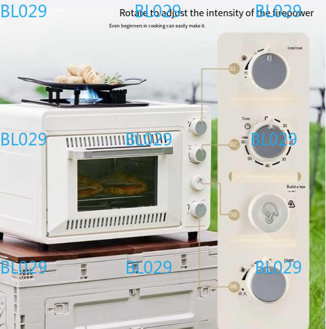 Портативная мини-печь для выпе – обзор и цена Outdoor Camping Oven