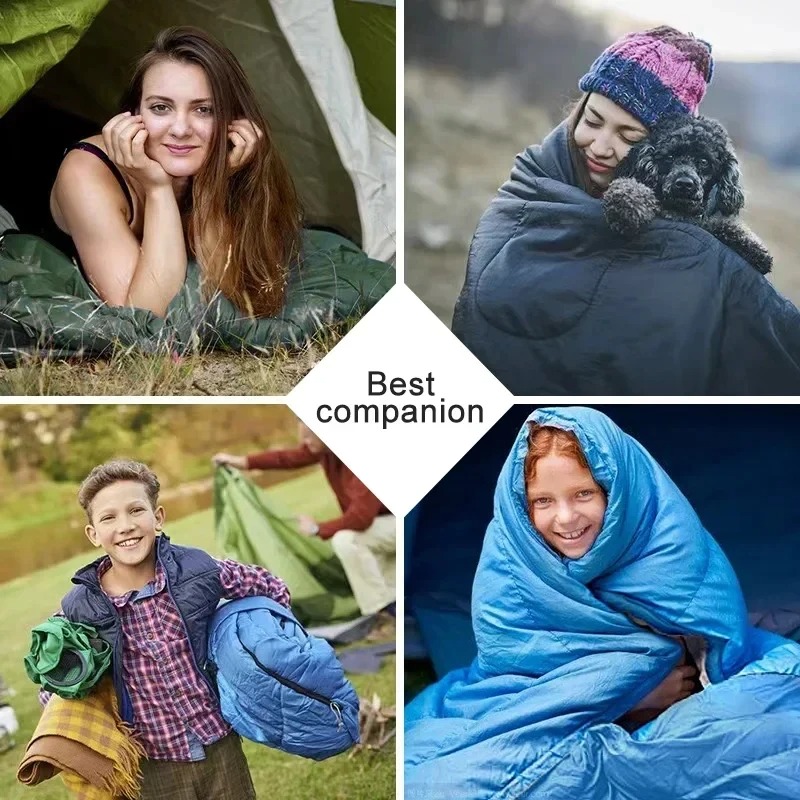 Легкий спальный мешок для кемп – обзор и цена Outdoor Camping Sleeping Bag