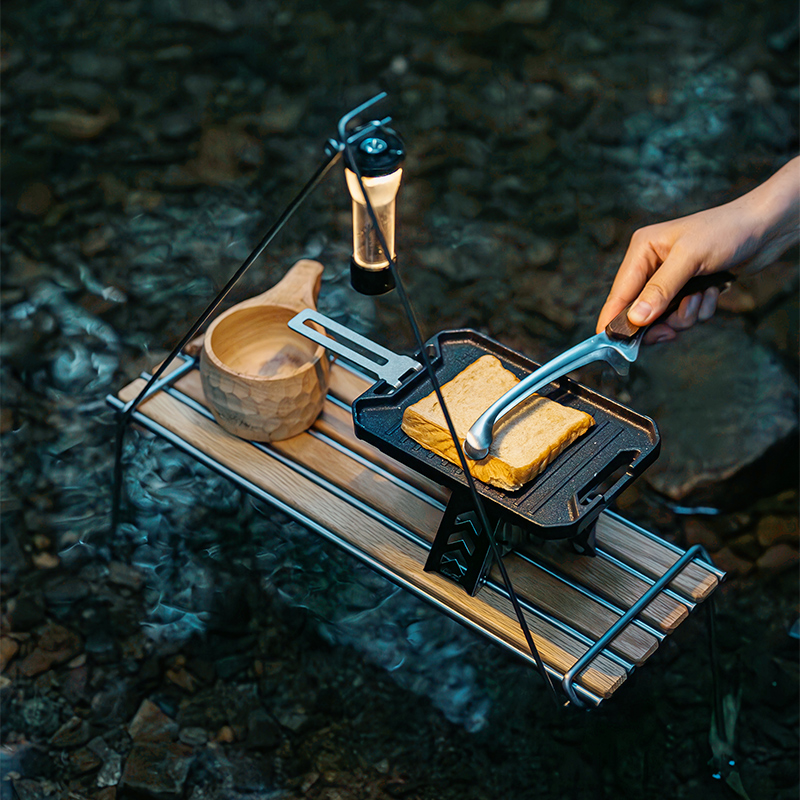 Портативная мини-сковорода-гри – обзор и цена Outdoor Camping Oven