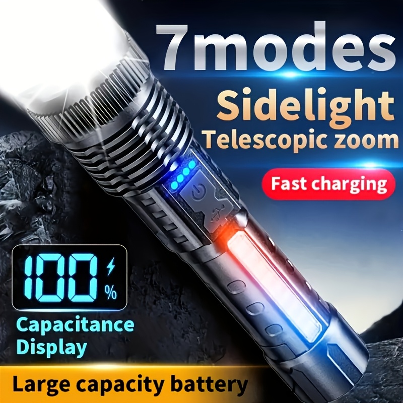 Мощный светодиодный фонарь с и – обзор и цена Battery Outdoor Camping