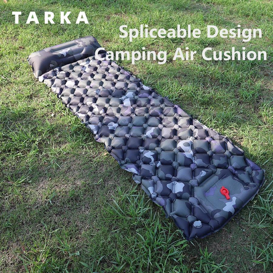 TARKA 1 шт. надувной матрас дл – обзор и цена Outdoor Inflatable Camping Tent With Air Pump