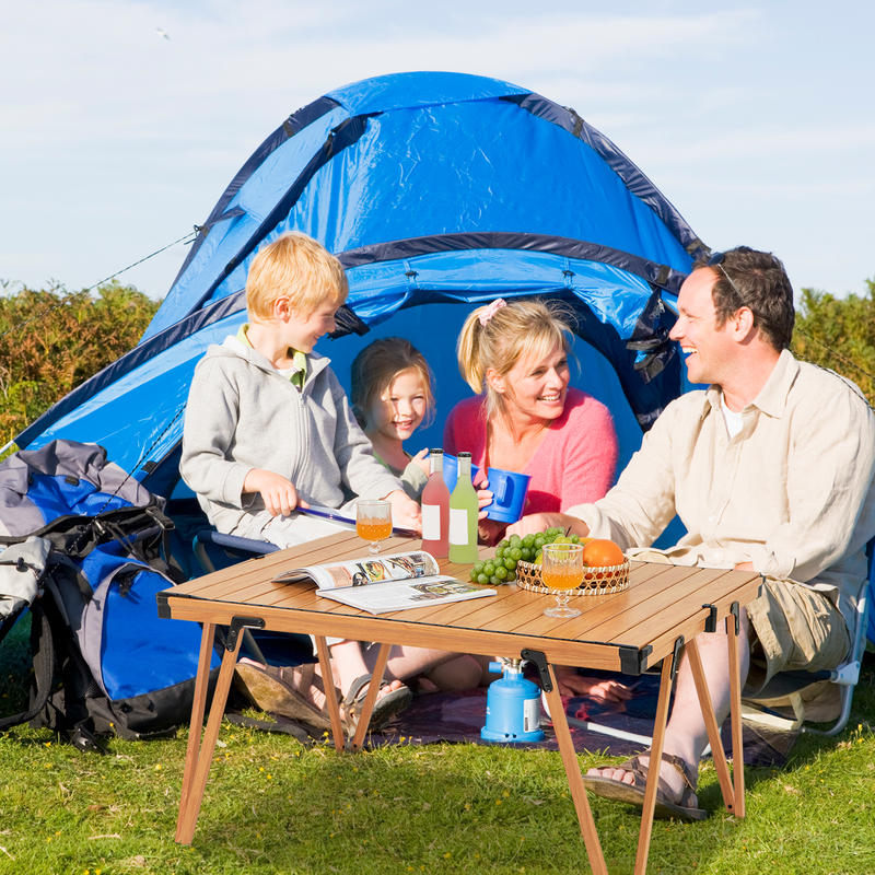 Складной стол для пикника 93 x – обзор и цена Outdoor Camping Table With Storage